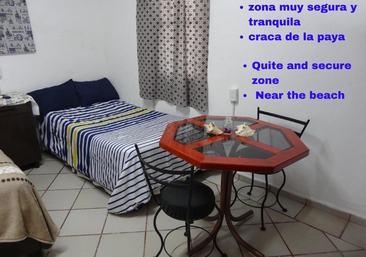 Habitaciones-Comodas-Aire-Wifi-Tv-Cerca De Playa-!!Excelente Precio II Manzanillo Esterno foto
